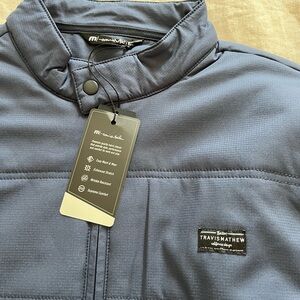 Travis Mathew Men's Blue Jacket